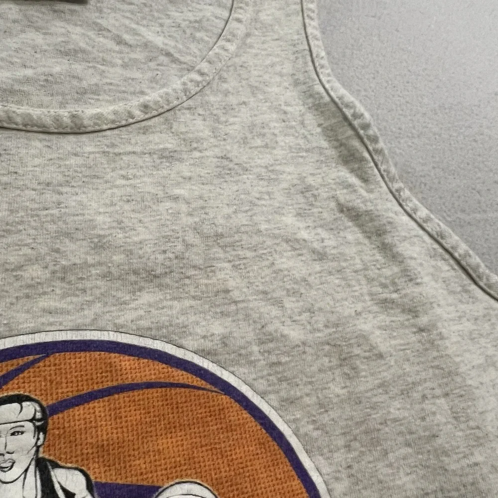 Vintage 90s Los Angeles Lakers Tank Top Shirt Men's XL Bootleg #8 Basketball